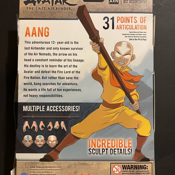 Avatar The Last Airbender Aang figure - Picture 3 of 7